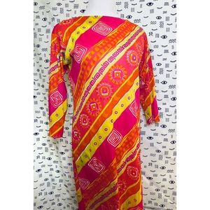 Vintage 60s Alex Coleman California Shift Dress